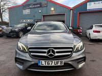 Begagnad Mercedes E220 AMG line 2017 Grå Sedan