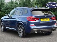 Used BMW X3 M Sport 190 HP (139 kW) 2018 Blue SUV