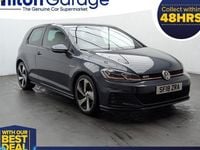 Used VW Golf VII GTI 230 HP (169 kW) 2018 Blue Hatchback