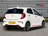 Used Kia Picanto GT-Line S 99 HP (72 kW) 2023 White Hatchback