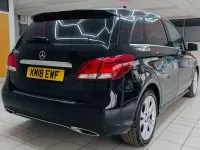Used Mercedes B200 136 HP (100 kW) 2018 Black Hatchback
