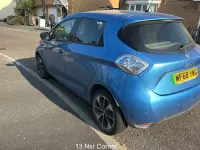 Used Renault Zoe Dynamique 80 kW (109 HP) 2018 Blue Hatchback