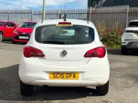 Used Vauxhall Corsa Excite 90 HP (66 kW) 2015 White Hatchback