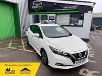 Used Nissan Leaf Acenta 110 kW (150 HP) 2020 White Hatchback