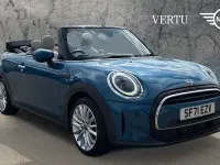 Used Mini Cooper Cabriolet Exclusive 136 HP (100 kW) 2021 Blue Cabriolet