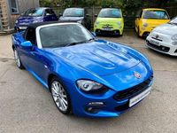 Used Fiat 124 Spider Lusso 2017 Blue Cabriolet
