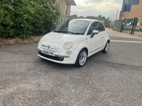Used Fiat 500 Lounge 2008 White Hatchback