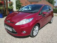 Used Ford Fiesta Zetec 82 HP (60 kW) 2008 Red Hatchback