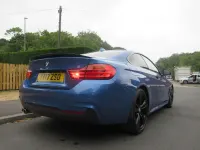 Used BMW 420 M Sport 190 HP (139 kW) 2017 Blue Coupe