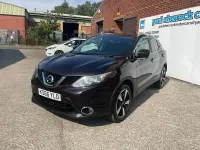 Used Nissan Qashqai N-Connecta 130 HP (95 kW) 2016 Black SUV