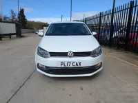 Used VW Polo Edition 90 HP (66 kW) 2017 White Hatchback