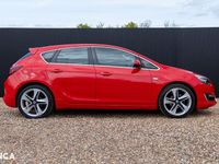 Used Vauxhall Astra SRi 140 HP (102 kW) 2014 Red Hatchback
