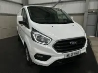 Used Ford Transit Custom Limited 130 HP (95 kW) 2021 White Van