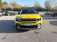 Used Jeep Avenger EV 114 kW (156 HP) 2023 Yellow SUV
