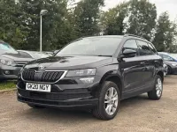 Used Skoda Karoq SE Technology 115 HP (84 kW) 2020 Black SUV
