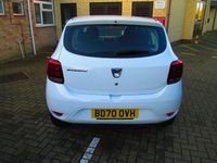 Used Dacia Sandero Essentiel 2020 White Hatchback