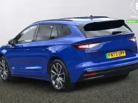 Used Skoda Enyaq iV Comfort 150 kW (204 HP) 2022 Blue SUV