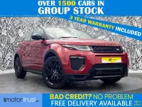 Used Land Rover Range Rover evoque HSE Dynamic 180 HP (132 kW) 2017 Red Cabriolet