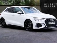 Used Audi A3 S-Line 150 HP (110 kW) 2021 White Sedan