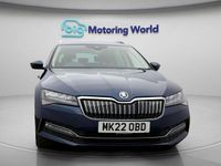 Used Skoda Superb SE Technology 218 HP (160 kW) 2022 Blue Estate