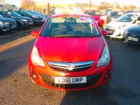 Used Vauxhall Corsa Excite 2011 Red Hatchback