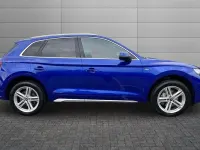 Begagnad Audi Q5 S-Line 204 HK (150 kW) 2023 Blå SUV