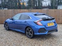Used Honda Civic SR 129 HP (94 kW) 2017 Blue Hatchback