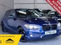 Used BMW 118 Sport Line 136 HP (100 kW) 2016 Blue Hatchback