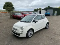 Used Fiat 500 Lounge 2012 White Hatchback