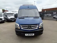 Used Mercedes Sprinter 140 HP (102 kW) 2018 Blue Van
