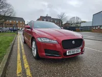 Second-hand Jaguar XF R-Sport 247 CP (181 kW) 2018 Roșu Break