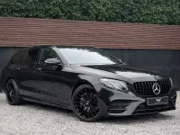 Used Mercedes E220 AMG line 2020 Black Estate