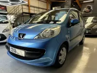 Used Peugeot 107 Urban Move 68 HP (50 kW) 2008 Blue Hatchback