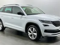 Used Skoda Kodiaq SportLine 190 HP (139 kW) 2019 White SUV