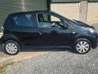 Used Toyota Aygo 68 HP (50 kW) 2012 Black Hatchback