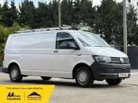 Begagnad VW Transporter Startline 2019 Vit Van