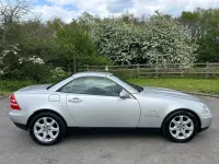 Used Mercedes SLK230 1998 Silver Cabriolet