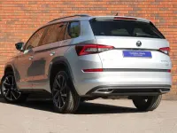 Used Skoda Kodiaq SportLine 150 HP (110 kW) 2018 Silver SUV