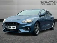 Used Ford Focus ST-Line 2019 Blue Hatchback