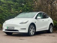 Used Tesla Model Y Long Range AWD 378 kW (514 HP) 2022 White SUV