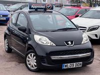 Used Peugeot 107 2009 Black Hatchback