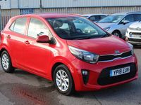 Used Kia Picanto 83 HP (61 kW) 2018 Red Hatchback