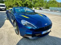 Used Aston Martin Vanquish 565 HP (415 kW) 2013 Blue Cabriolet