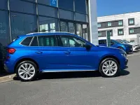 Used Skoda Kamiq SE L 115 HP (84 kW) 2024 Race blue metallic SUV