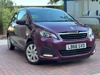 Used Peugeot 108 Active 2019 Mauve/purple Hatchback