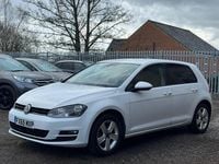 Used VW Golf VII Match 105 HP (77 kW) 2015 White Hatchback