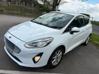 Used Ford Fiesta Zetec 2018 White Hatchback