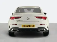 Used Mercedes CLA180 AMG line 136 HP (100 kW) 2022 White Sedan
