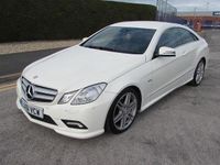 Used Mercedes E220 170 HP (125 kW) 2011 White Coupe