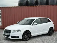 Used Audi A3 Sportback Black Edition 138 HP (101 kW) 2010 White Hatchback
